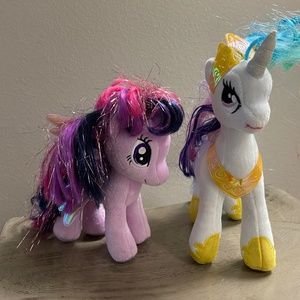 Set of My Little Pony Stuffed Animals